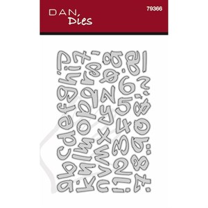 Dan Dies, Graffitti alfabet - Stort.