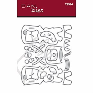 Dan dies,  Garder med tromme - Stor.  