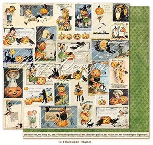 Maja Design, Scrapark, Halloween - Rhymes.