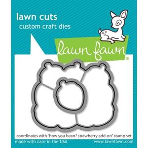 Stawberry, add-on, dies fra lawn fawn.*