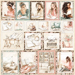 Memoir, Udskæring, Mønsterpapir, Maja Design.