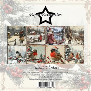 Mønsterkarton pakning, Paper Favourite, Stille vinter.