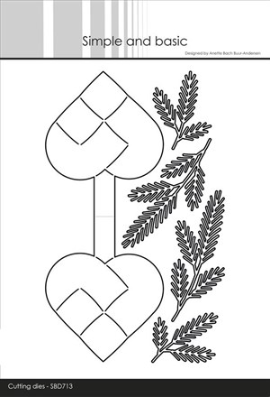 Simple og basic, dies, Julehjerte.  
