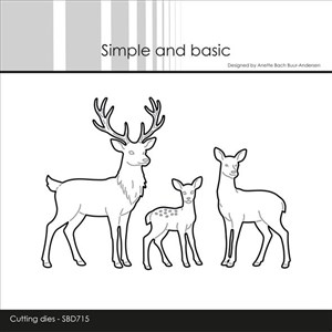 Simple og basic, dies, Rensdyr.  