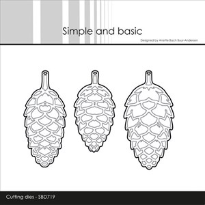 Simple og basic, dies, Kogler - Ensfarvede  