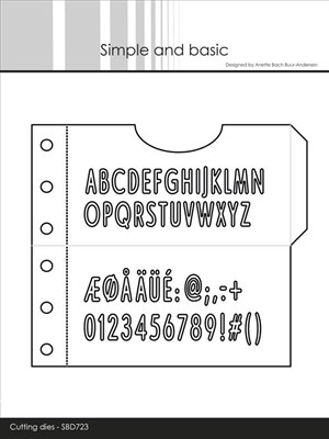 Simple og basic, dies, Album/Journal/Planner #3 