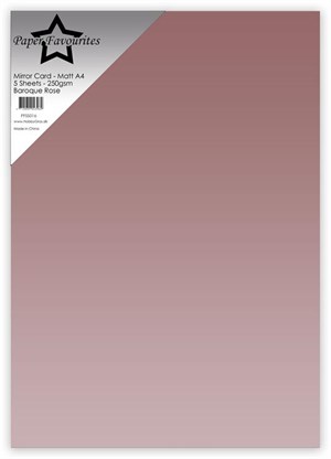 Barokrose, Paper Favourites Mirror Card Mat 