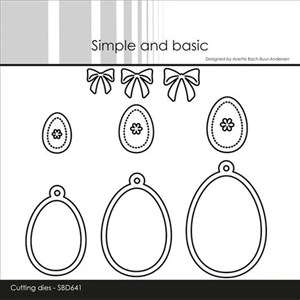 Simple og basic, dies, Påskeæg.   