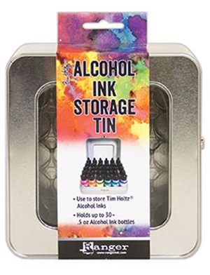 Alcohol ink æske til 30 flasker 15ml, Tim Holtz.