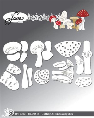Mushrooms, dies, By Lene.
