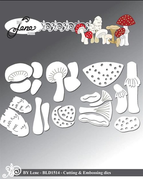 Mushrooms, dies, By Lene.