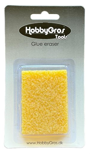 Glue eraser, viskelæder, HobbyGros Tools