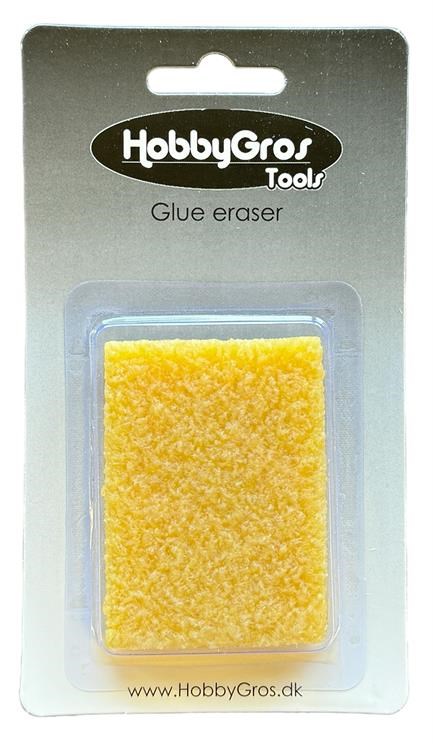 Glue eraser, viskelæder, HobbyGros Tools