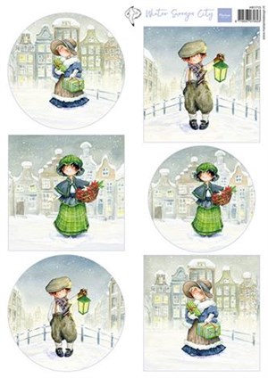 Hetty's Snoesjes - Winter City, Marianne Design