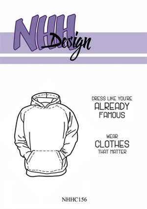 Sweatshirt, tekster, klar stempel, nhh-design.*