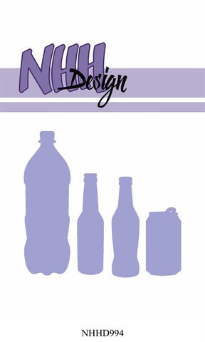Flasker små og dåse, dies, nhh-design.*