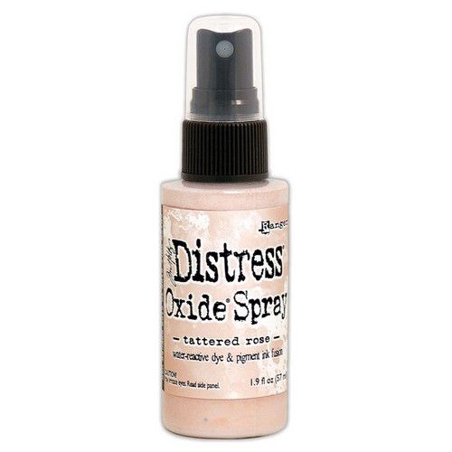 Tattered rose, Distress Oxide Spray, Tim Holtz.*