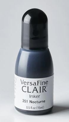 Nocturne, ink refill, versafine clair