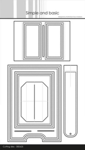 Simple and Basic, Die, Pop-up gavekortholder.