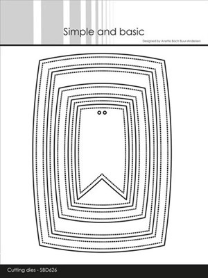 Simple and Basic, Die, A6/A7 tønderammer.