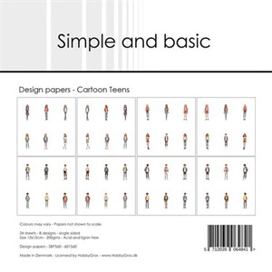  Mønsterkarton pakning, Unge Teenagere, Simple and basic.