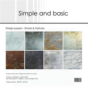 Sten og tekstur, mønsterkarton pakning, Simple and basic.