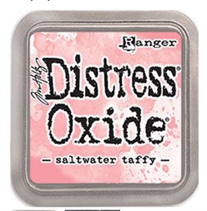 Saltwater taffy, Distress, oxide pad, Tim Holtz.