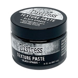 Distress Texture Paste Black Opaque, Tim Holtz.