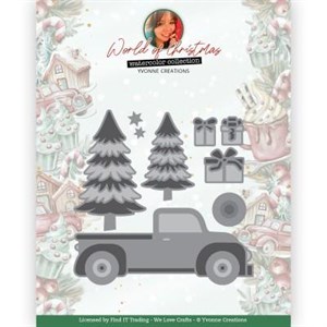 Christmas Truck, Yvonne Design Dies